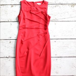 Calvin Klein fitted pencil dress